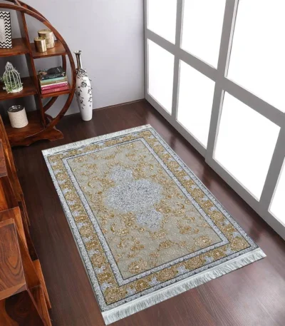 Salima Collection GoldWhite Rug