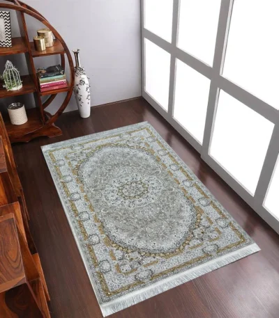 Salima Collection WhiteGrey Rug