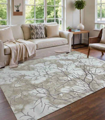 Saryon Carpet Madrid PinkWhite Rug