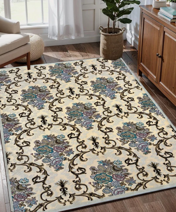 Sepas Vintage Antiques Carpets CreamDesign Rug
