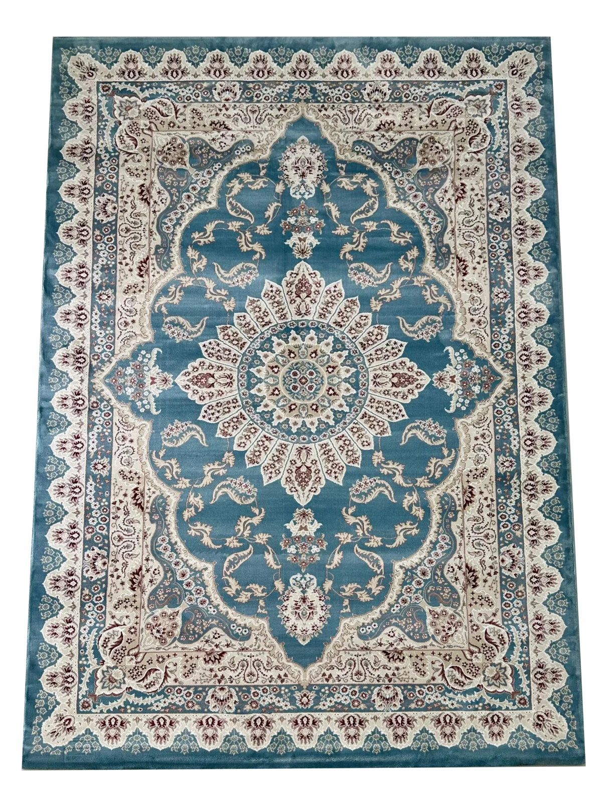 Yasin Kaplan Carpets BlueBeige Rug - Image 2
