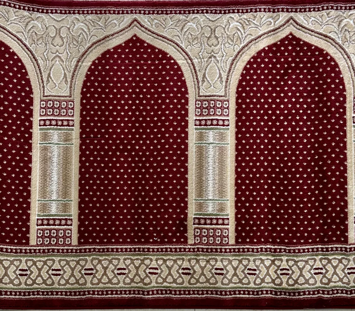 Al-Jannat D5 Red Mosque Prayer Roll