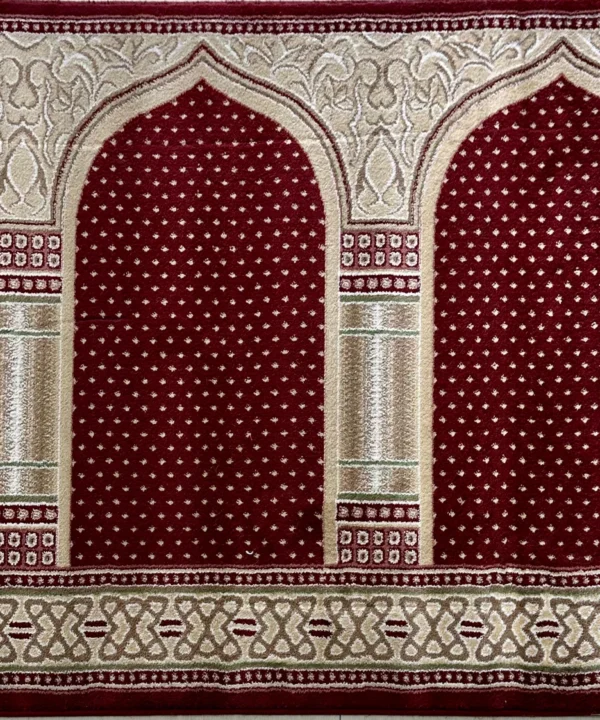 Al-Jannat D5 Red Mosque Prayer Roll