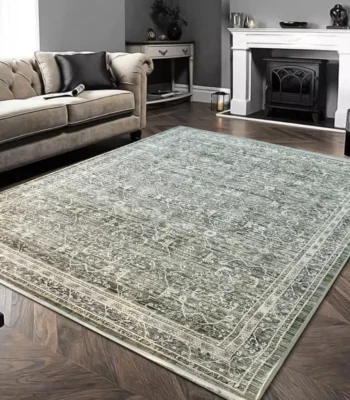 Allen&Roth GreenishGrey Rug