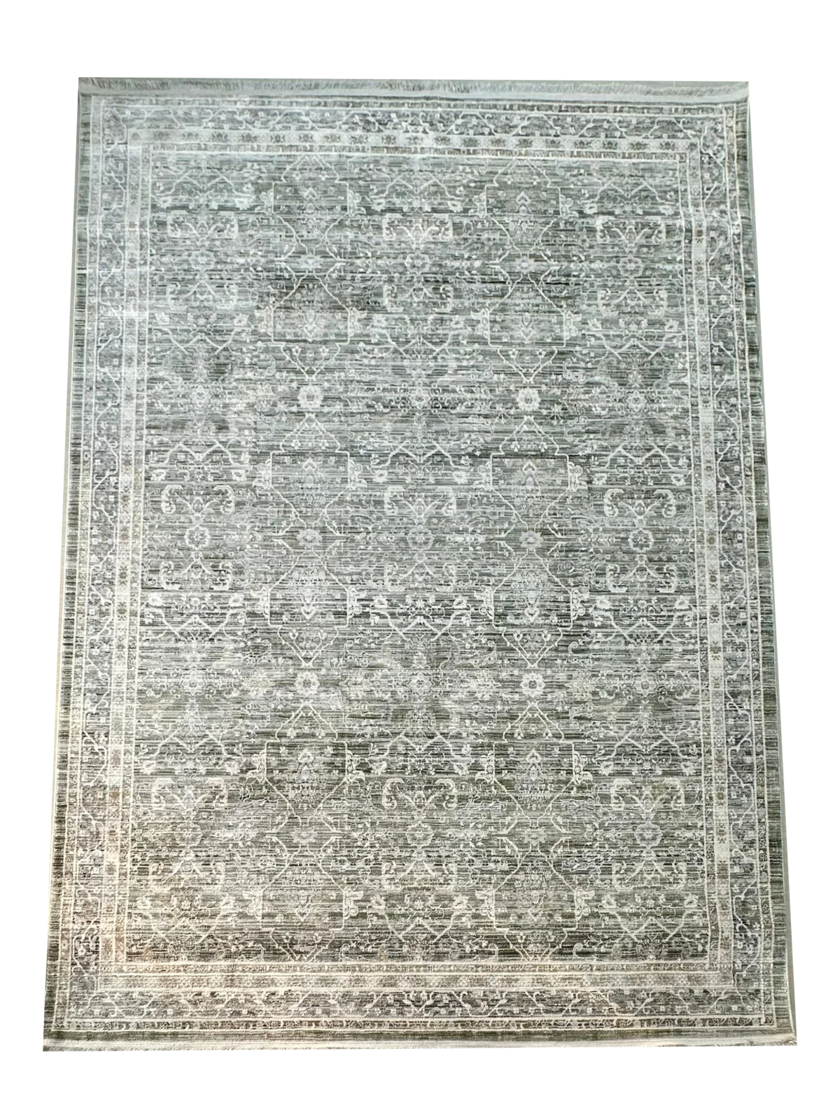 Allen&Roth GreenishGrey Rug