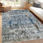Alpine BlueCreamGrey Rug