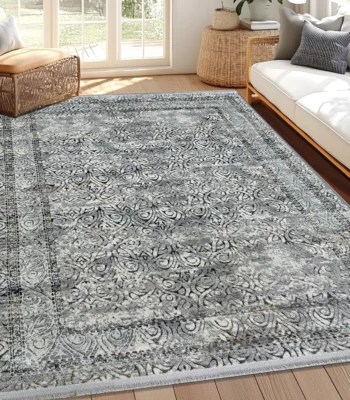 Alpine GreyRust Rug