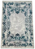 Classic Carpets GreyBlueWhite Rug