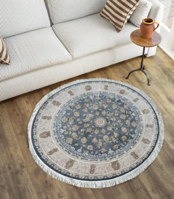 Darvish Carpet GreyBeige Circle Rug