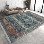 Farsh-e-Feroza DGreyRustBlue Rug
