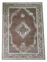 Ideal Eagle Silky CamelWhite Rug - Image 2