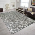 Ideal Eagle Silky GreyWhite Rug