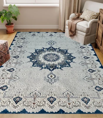 Kartal Carpets FARAZ Collection Blue Rug