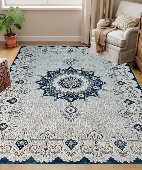 Kartal Carpets FARAZ Collection Blue Rug