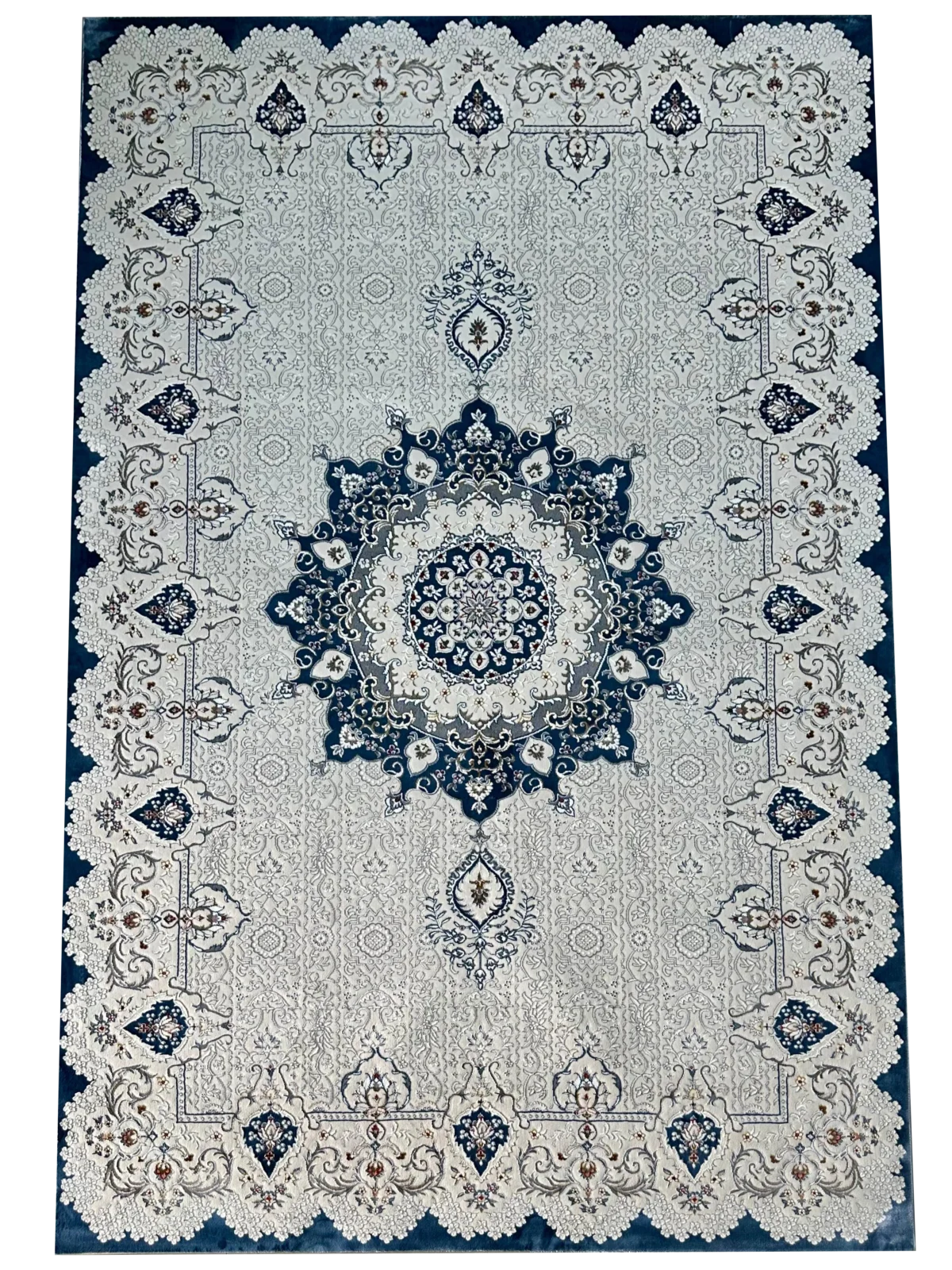 Kartal Carpets FARAZ Collection Blue Rug - Image 2