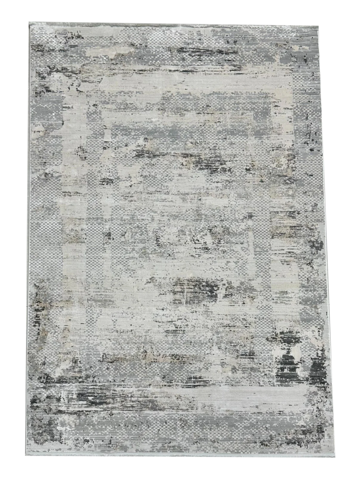 Kartal Carpets Shrink LightBeige Grey Rug