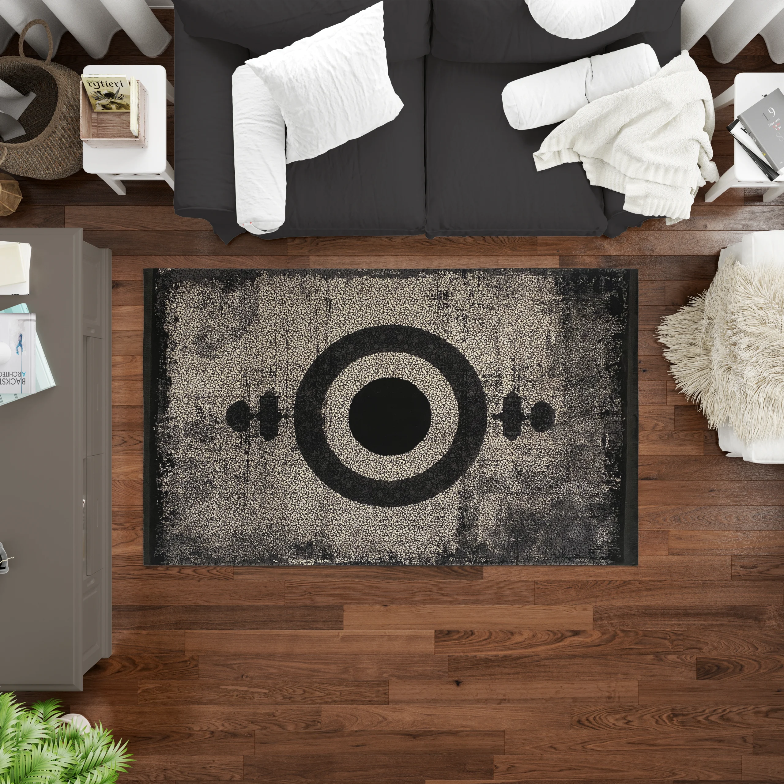 Prestige Carpet Bita Collection GreyBlack Rug