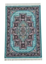 Sarvestan FeroziBlue Design Rug