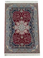 Sarvestan Maroon Design Rug