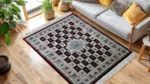 Sarvestan RedGreyBlue Rug