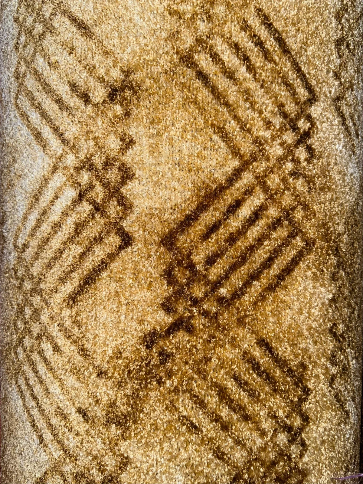 Wall to Wall Carpet Fine Diamond Lines