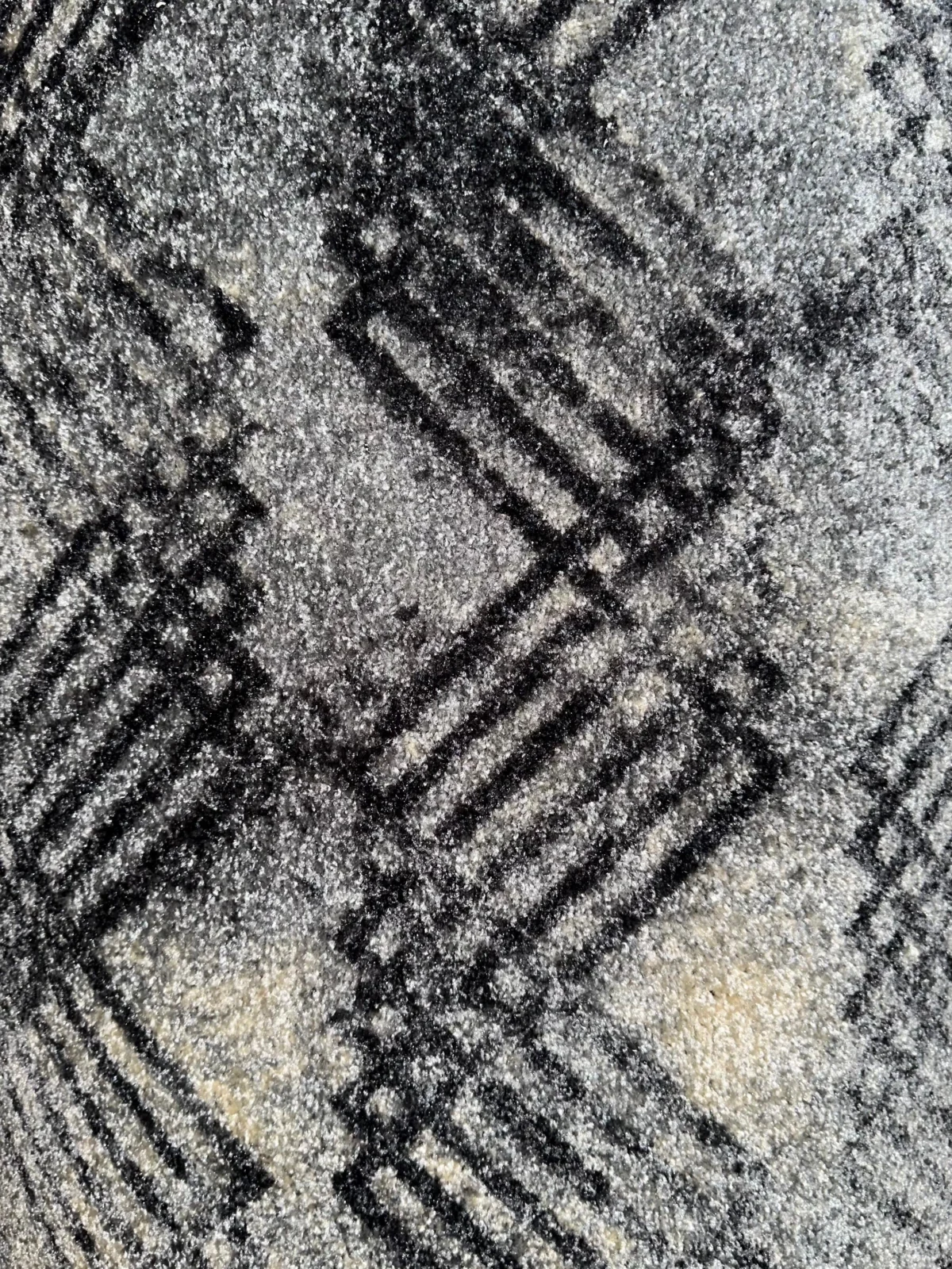 Wall to Wall Carpet Fine Diamond Lines