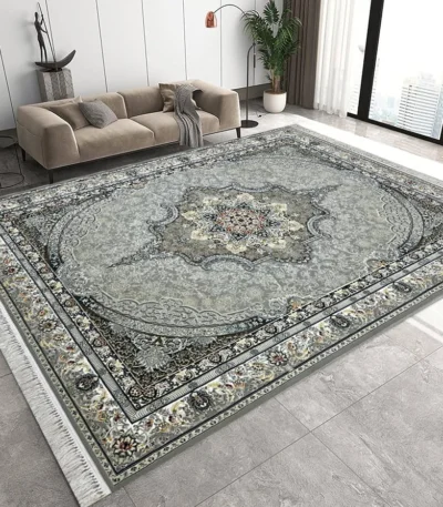 Yaldaye Kavir Grey Rug
