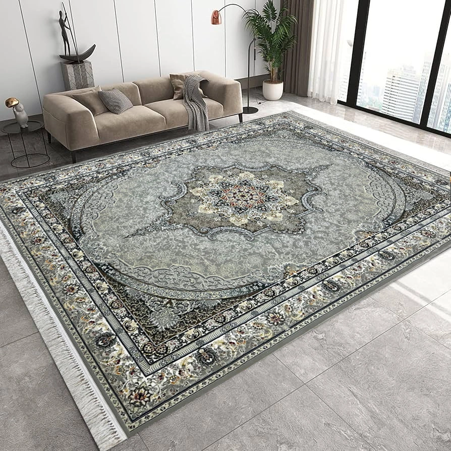 Yaldaye Kavir Grey Rug