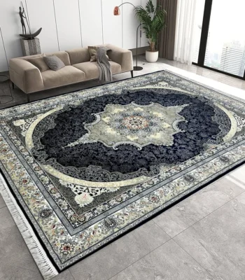 Yaldaye Kavir Navy Rug
