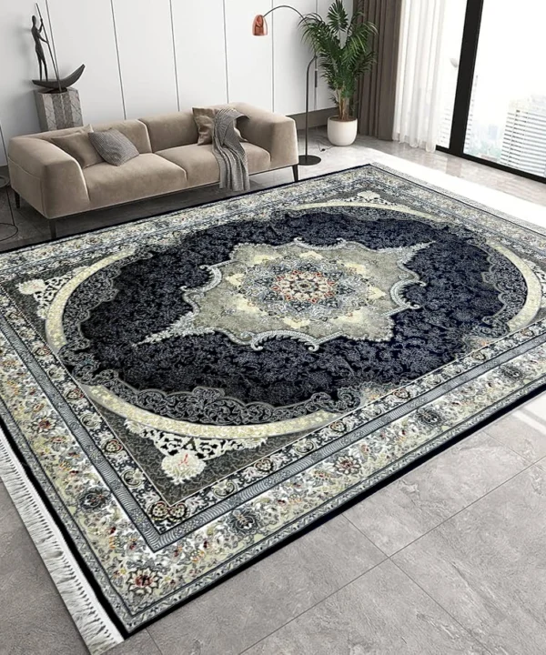 Yaldaye Kavir Navy Rug
