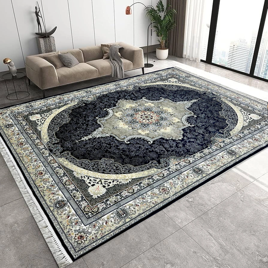 Yaldaye Kavir Navy Rug