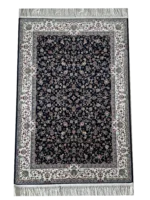 Yaldaye Kavir NavyWhite Rug