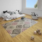 Yasin Kaplan OffWhitePink Rug