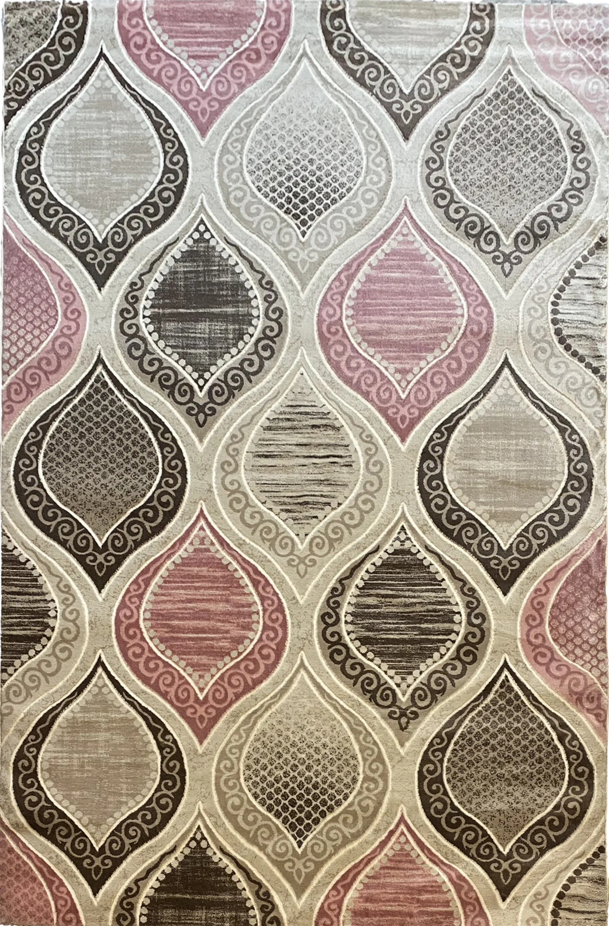 Yasin Kaplan OffWhitePink Rug - Image 2