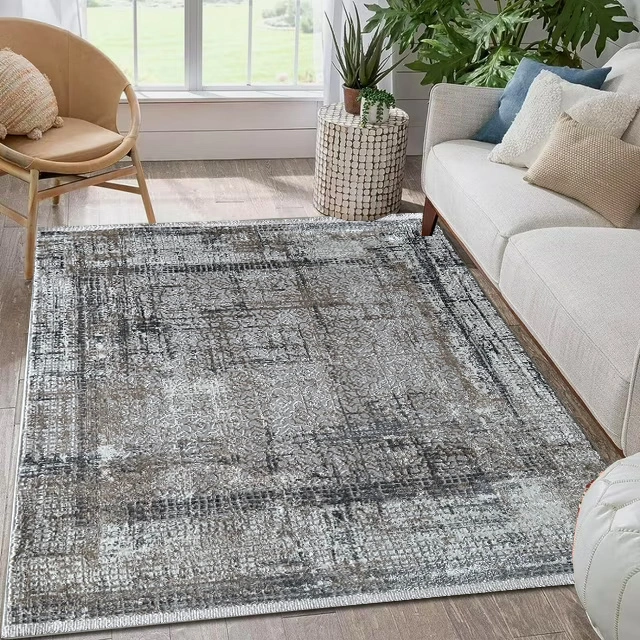 Alpine CreamGreyFdy Rug