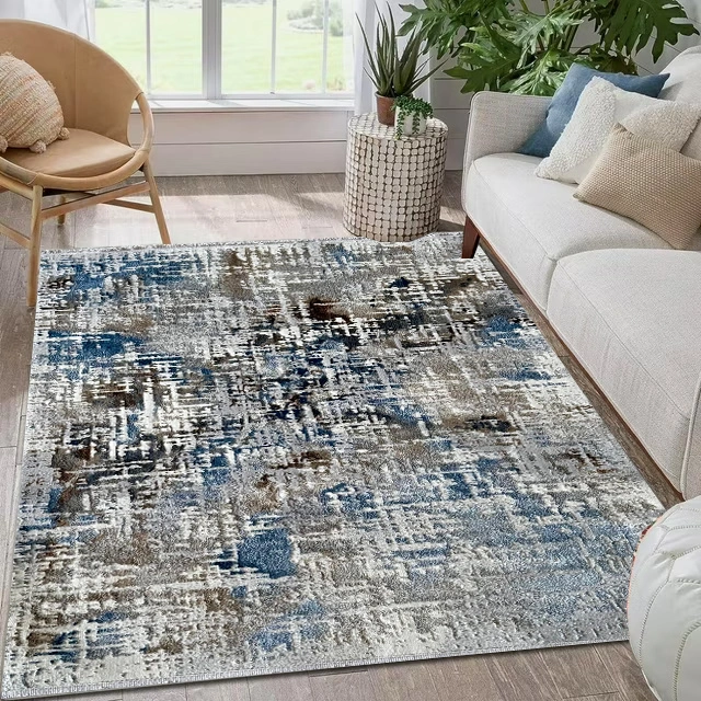 Alpine LBlueBeigeFdy Rug