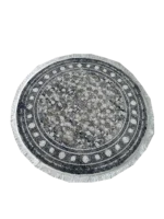 Farsh MixGreyWhite Circle Rug