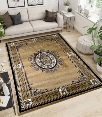 Ideal BeigeGold Rug