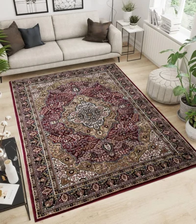 Ideal RedBeige Rug