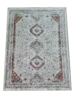 Kartal Carpets Multi Ivory OffWhite Rug