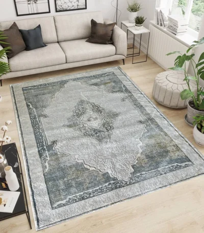 Kartal Carpets Shrink LightBeige GreyMix Rug