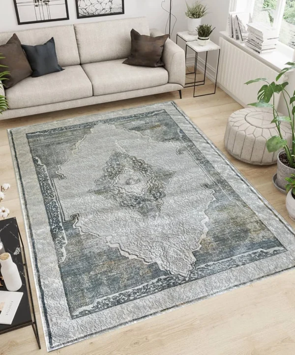Kartal Carpets Shrink LightBeige GreyMix Rug