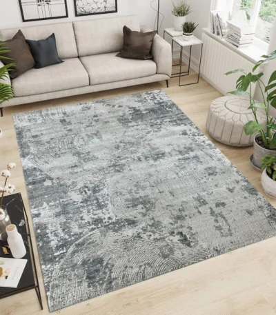 Kartal Carpets Shrink LightBeige GreyWhite Rug