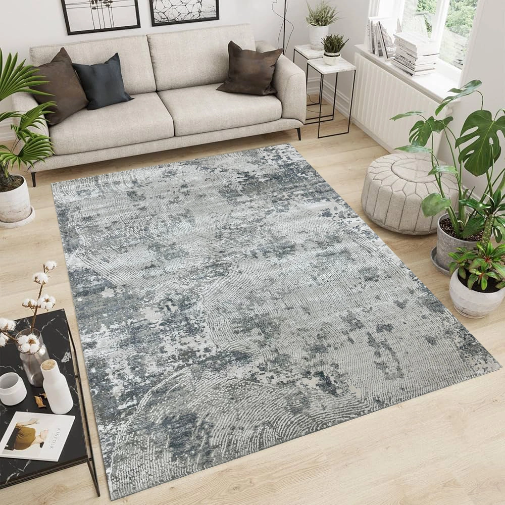Kartal Carpets Shrink LightBeige GreyWhite Rug