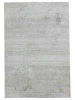 Kartal Carpets Shrink LightGrey White Rug - Image 2
