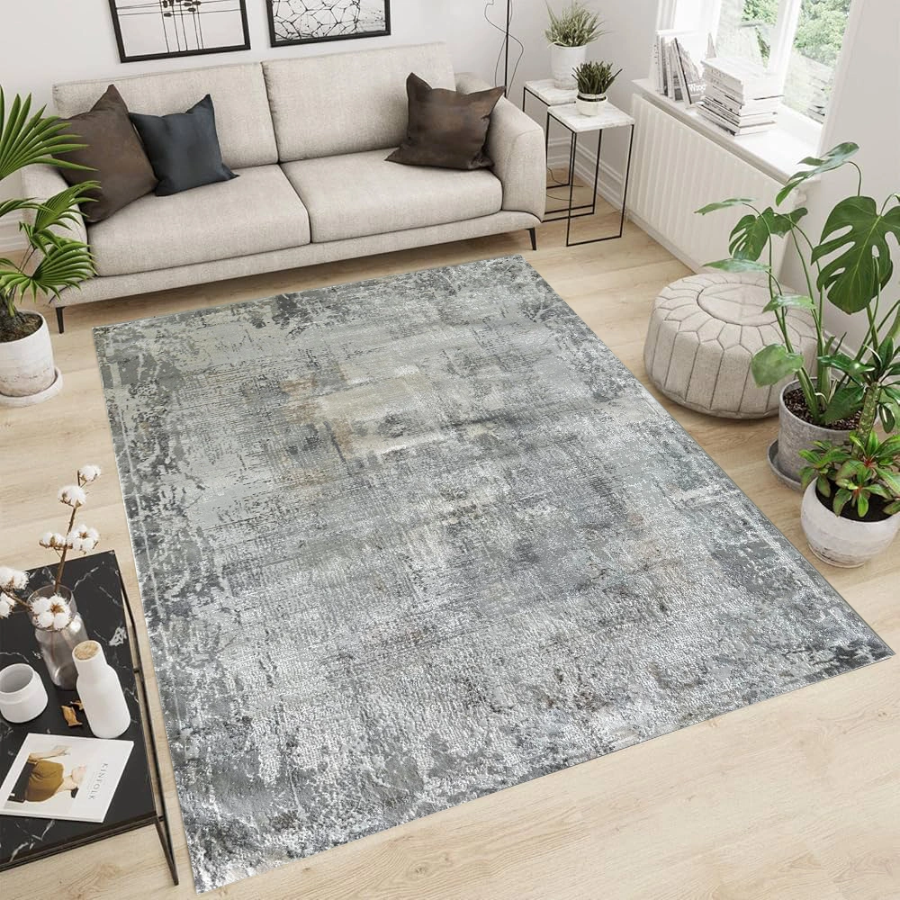 Kartal Carpets ShrinkLightBeige LGrey Rug
