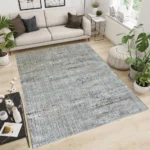 Kartal Carpets ShrinkLightBeige LGreyRust Rug