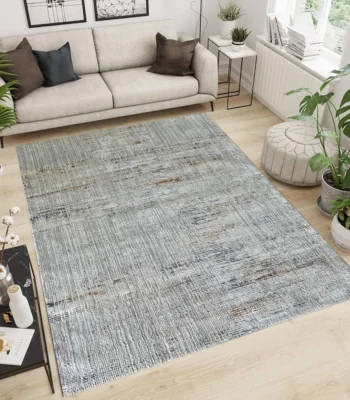 Kartal Carpets ShrinkLightBeige LGreyRust Rug
