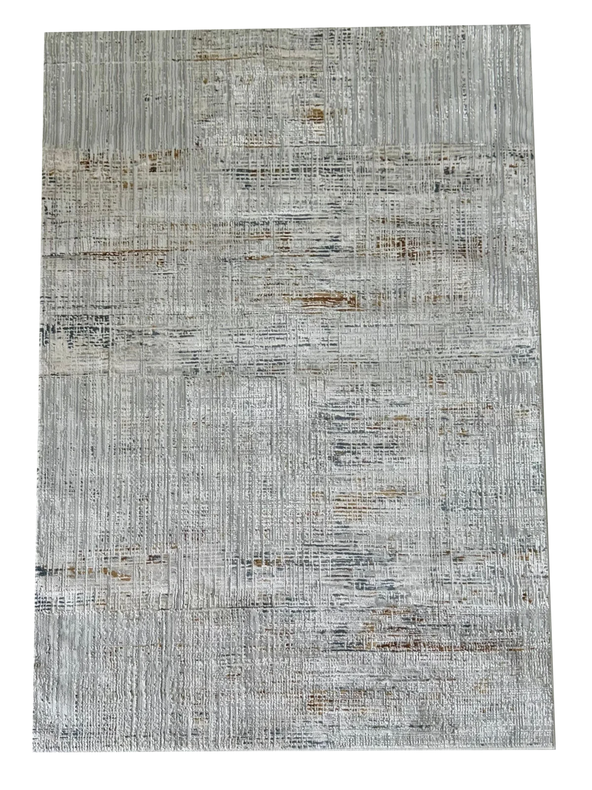 Kartal Carpets ShrinkLightBeige LGreyRust Rug