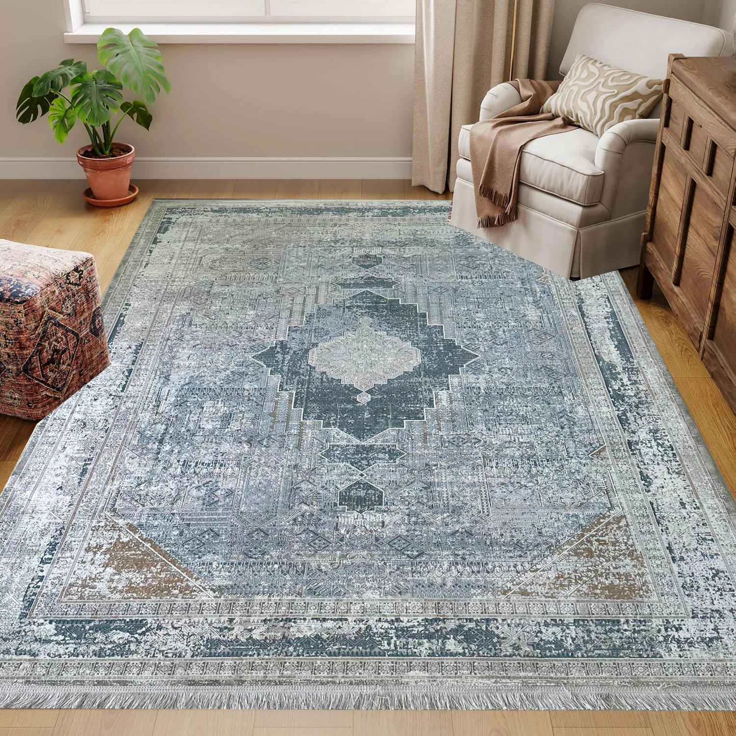 Valero Qalin Hali Grey Rug